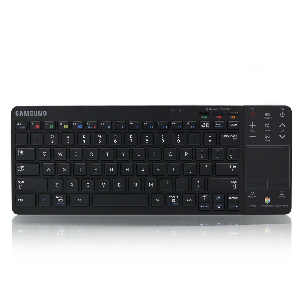 Samsung Smart Wireless Keyboard VG-KBD2000 Black Bluetooth Touchpad TV Remote